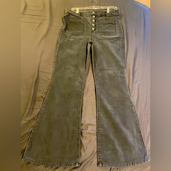 American Eagle Outfitters Pants - American Eagle Outfitters Super Hi Rise Flare Pants